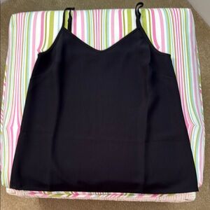 Banana Republic Black XS CamisoleTop, spaghetti,Adjustable straps, 💯% polyester